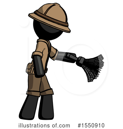 Royalty-Free (RF) Black Design Mascot Clipart Illustration by Leo Blanchette - Stock Sample #1550910