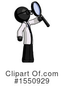 Black Design Mascot Clipart #1550929 by Leo Blanchette