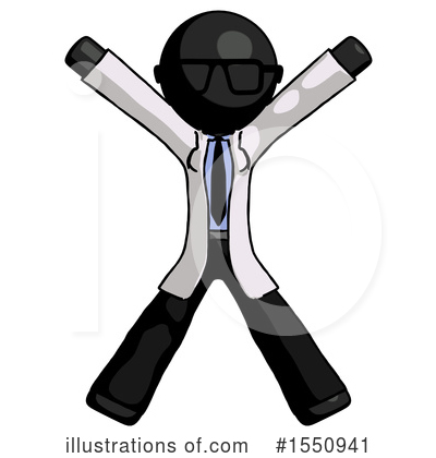 Royalty-Free (RF) Black Design Mascot Clipart Illustration by Leo Blanchette - Stock Sample #1550941