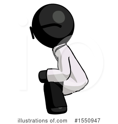 Royalty-Free (RF) Black Design Mascot Clipart Illustration by Leo Blanchette - Stock Sample #1550947