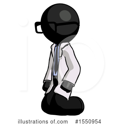 Royalty-Free (RF) Black Design Mascot Clipart Illustration by Leo Blanchette - Stock Sample #1550954