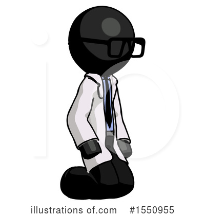 Royalty-Free (RF) Black Design Mascot Clipart Illustration by Leo Blanchette - Stock Sample #1550955