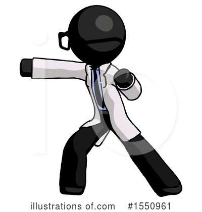 Royalty-Free (RF) Black Design Mascot Clipart Illustration by Leo Blanchette - Stock Sample #1550961