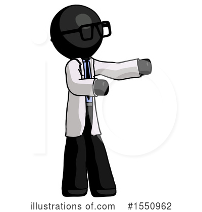 Royalty-Free (RF) Black Design Mascot Clipart Illustration by Leo Blanchette - Stock Sample #1550962