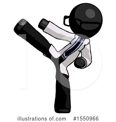 Royalty-Free (RF) Black Design Mascot Clipart Illustration by Leo Blanchette - Stock Sample #1550966