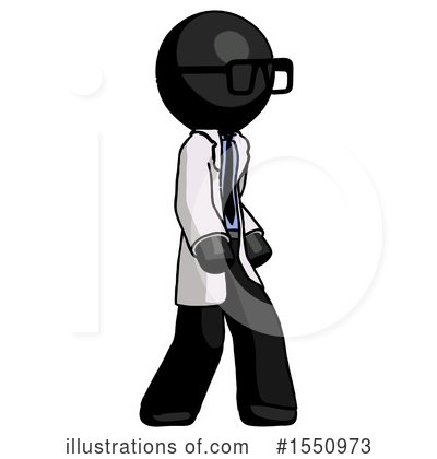 Royalty-Free (RF) Black Design Mascot Clipart Illustration by Leo Blanchette - Stock Sample #1550973