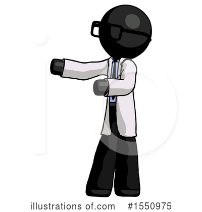 Royalty-Free (RF) Black Design Mascot Clipart Illustration by Leo Blanchette - Stock Sample #1550975