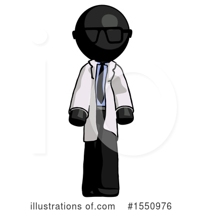 Royalty-Free (RF) Black Design Mascot Clipart Illustration by Leo Blanchette - Stock Sample #1550976