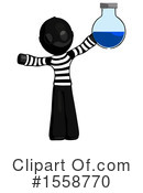 Black Design Mascot Clipart #1558770 by Leo Blanchette