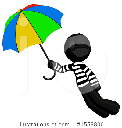 Royalty-Free (RF) Black Design Mascot Clipart Illustration by Leo Blanchette - Stock Sample #1558800