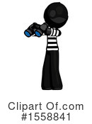 Black Design Mascot Clipart #1558841 by Leo Blanchette