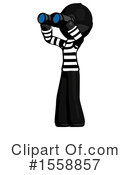 Black Design Mascot Clipart #1558857 by Leo Blanchette