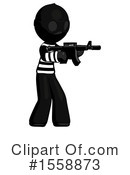 Black Design Mascot Clipart #1558873 by Leo Blanchette