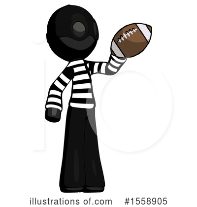 Royalty-Free (RF) Black Design Mascot Clipart Illustration by Leo Blanchette - Stock Sample #1558905