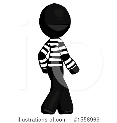 Royalty-Free (RF) Black Design Mascot Clipart Illustration by Leo Blanchette - Stock Sample #1558969