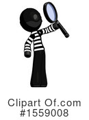 Black Design Mascot Clipart #1559008 by Leo Blanchette