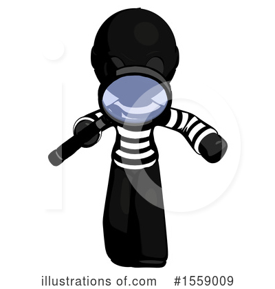 Royalty-Free (RF) Black Design Mascot Clipart Illustration by Leo Blanchette - Stock Sample #1559009