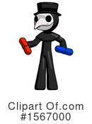 Black Design Mascot Clipart #1567000 by Leo Blanchette