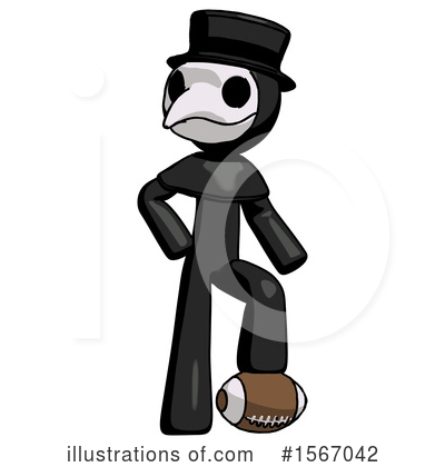 Royalty-Free (RF) Black Design Mascot Clipart Illustration by Leo Blanchette - Stock Sample #1567042