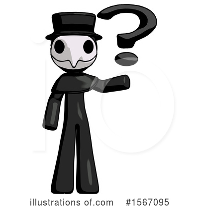 Royalty-Free (RF) Black Design Mascot Clipart Illustration by Leo Blanchette - Stock Sample #1567095