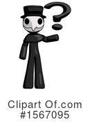 Black Design Mascot Clipart #1567095 by Leo Blanchette