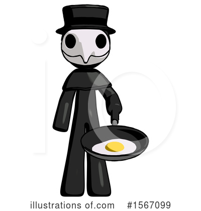 Royalty-Free (RF) Black Design Mascot Clipart Illustration by Leo Blanchette - Stock Sample #1567099