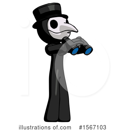 Royalty-Free (RF) Black Design Mascot Clipart Illustration by Leo Blanchette - Stock Sample #1567103