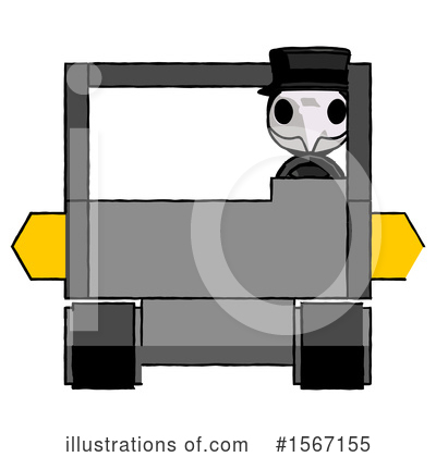 Royalty-Free (RF) Black Design Mascot Clipart Illustration by Leo Blanchette - Stock Sample #1567155