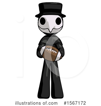 Royalty-Free (RF) Black Design Mascot Clipart Illustration by Leo Blanchette - Stock Sample #1567172