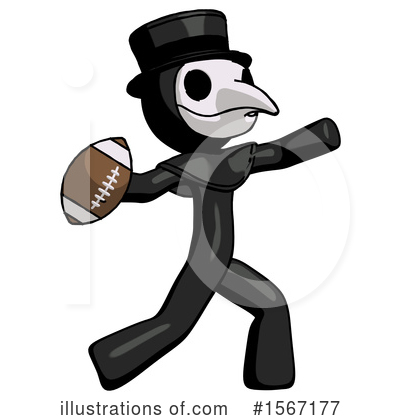 Royalty-Free (RF) Black Design Mascot Clipart Illustration by Leo Blanchette - Stock Sample #1567177