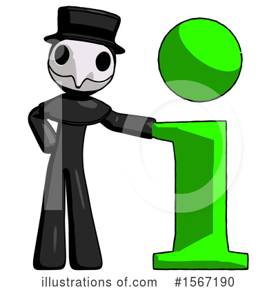 Royalty-Free (RF) Black Design Mascot Clipart Illustration by Leo Blanchette - Stock Sample #1567190