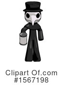 Black Design Mascot Clipart #1567198 by Leo Blanchette