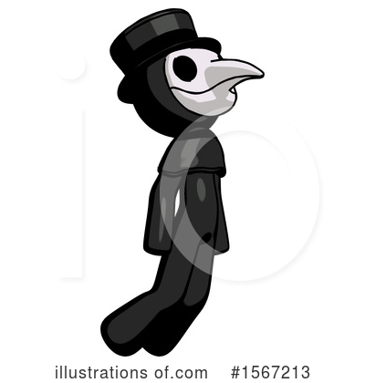 Royalty-Free (RF) Black Design Mascot Clipart Illustration by Leo Blanchette - Stock Sample #1567213