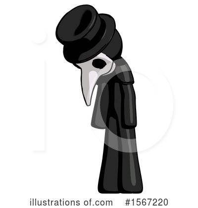 Royalty-Free (RF) Black Design Mascot Clipart Illustration by Leo Blanchette - Stock Sample #1567220