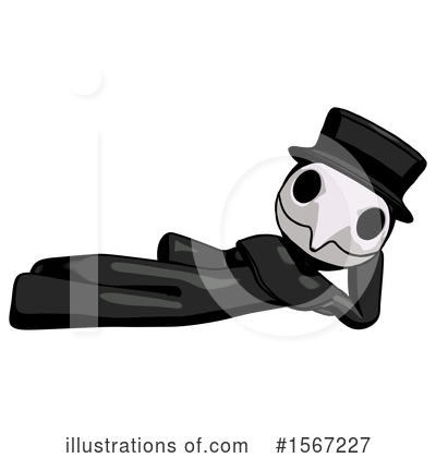 Royalty-Free (RF) Black Design Mascot Clipart Illustration by Leo Blanchette - Stock Sample #1567227