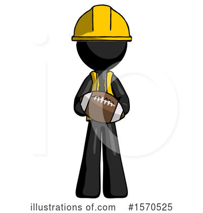 Royalty-Free (RF) Black Design Mascot Clipart Illustration by Leo Blanchette - Stock Sample #1570525