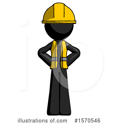 Royalty-Free (RF) Black Design Mascot Clipart Illustration by Leo Blanchette - Stock Sample #1570546