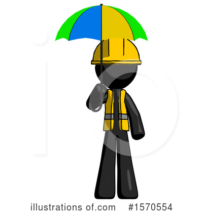 Royalty-Free (RF) Black Design Mascot Clipart Illustration by Leo Blanchette - Stock Sample #1570554