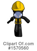 Black Design Mascot Clipart #1570560 by Leo Blanchette
