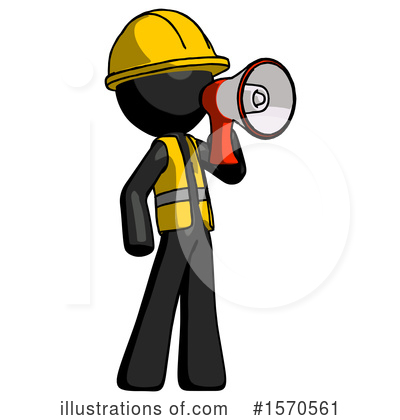 Royalty-Free (RF) Black Design Mascot Clipart Illustration by Leo Blanchette - Stock Sample #1570561