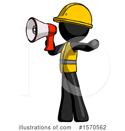 Royalty-Free (RF) Black Design Mascot Clipart Illustration by Leo Blanchette - Stock Sample #1570562