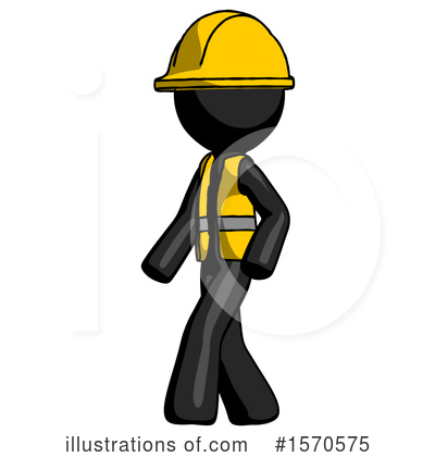 Royalty-Free (RF) Black Design Mascot Clipart Illustration by Leo Blanchette - Stock Sample #1570575