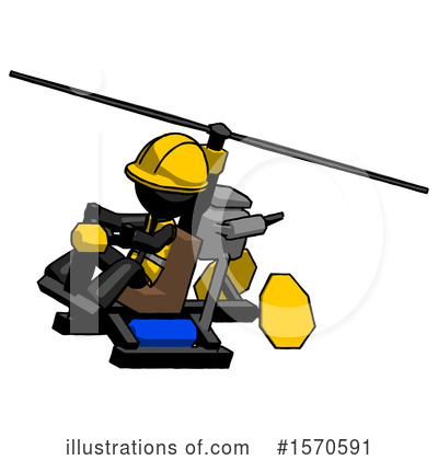 Royalty-Free (RF) Black Design Mascot Clipart Illustration by Leo Blanchette - Stock Sample #1570591