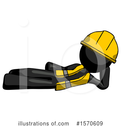 Royalty-Free (RF) Black Design Mascot Clipart Illustration by Leo Blanchette - Stock Sample #1570609