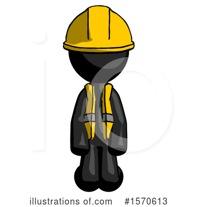 Royalty-Free (RF) Black Design Mascot Clipart Illustration by Leo Blanchette - Stock Sample #1570613
