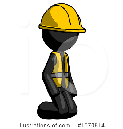 Royalty-Free (RF) Black Design Mascot Clipart Illustration by Leo Blanchette - Stock Sample #1570614