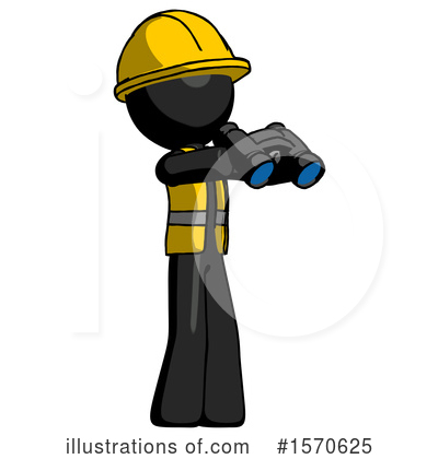 Royalty-Free (RF) Black Design Mascot Clipart Illustration by Leo Blanchette - Stock Sample #1570625