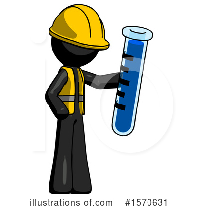 Royalty-Free (RF) Black Design Mascot Clipart Illustration by Leo Blanchette - Stock Sample #1570631
