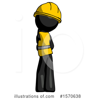 Royalty-Free (RF) Black Design Mascot Clipart Illustration by Leo Blanchette - Stock Sample #1570638