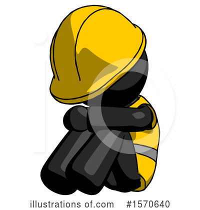 Royalty-Free (RF) Black Design Mascot Clipart Illustration by Leo Blanchette - Stock Sample #1570640
